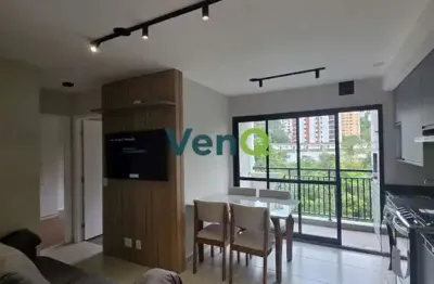 Oportunidade: apartamento novo e mobiliado no morumbi, com vaga e churrasqueira