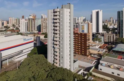 O apartamento localizado no edifício palácio real, andar alto! zona 07 de maringá.