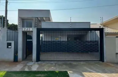 Belíssima casa com 3 suítes - porteira fechada!!! jardim oriental, maringá, pr