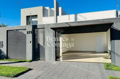 Casa Térrea à Venda no Jardim Munique com 3 Quartos, Suíte, Área Gourmet e Acabamento Moderno em Ma