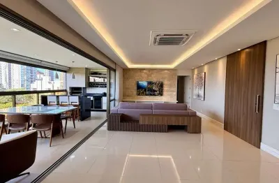 Maison prestige | apartamento mobiliado na zona 07 com 3 suítes, 3 vagas e vista panorâmica para o