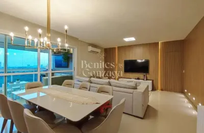 Apartamento à venda em maringá, zona 03, com 3 suítes, com 163 m², vista real