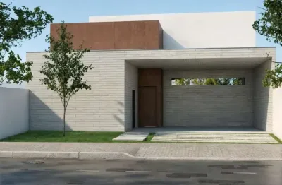 Casa térrea de alto padrão com 3 suítes, piscina e área gourmet no jardim cidade monções – maringá