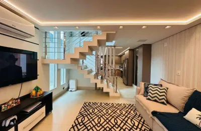 Sobrado à venda. recém reformado, semimobiliado, no parque lagoa dourada, maringá, pr