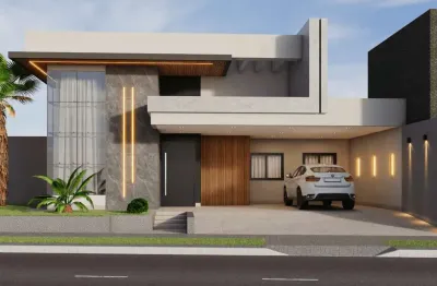 Casa alto padrão com piscina no jardim oriental, 4 suítes, área gourmet e 220m² de construção – mar