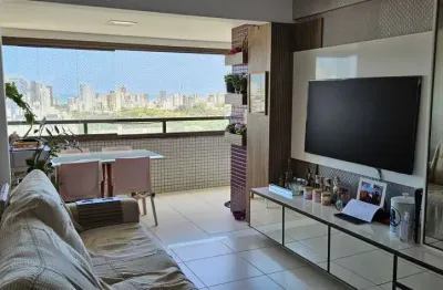 Apartamento para venda em salvador, caminho das árvores, 2 dormitórios, 1 suíte, 3 banheiros, 3 vagas