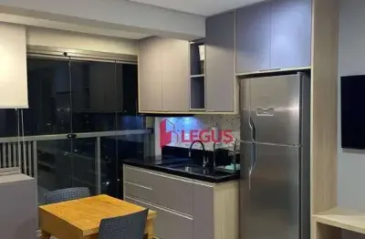 Apartamento com 1 dormitório, 25 m² - venda por r$ 500.000,00 ou aluguel por r$ 3.700,00/mês - campo belo - são paulo/sp