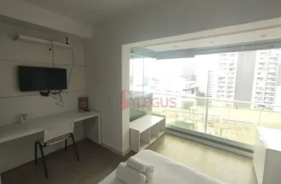 Apartamento com 1 dormitório para alugar, 25 m² por r$ 4.000,00/mês - perdizes - são paulo/sp