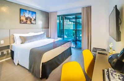 Studio para alugar, 28 m² por r$ 2.882,98/mês - república - são paulo/sp