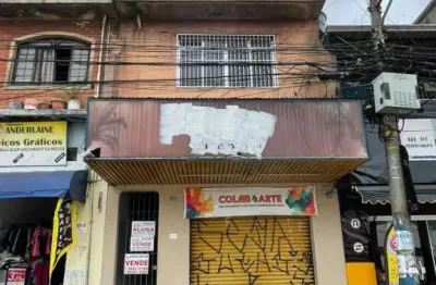 Prédio comercial 180m² com 02 casas e 02 salões comerciais - localizado em avenida