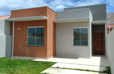 Casa para Venda em Fazenda Rio Grande, estados, 2 dormitórios, 1 banheiro, 1 vaga