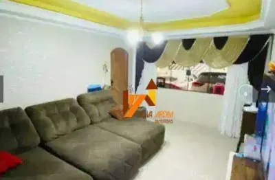 Sobrado com 3 dormitórios, 125 m² - venda por r$ 750.000,00 ou aluguel por r$ 3.915,00/mês - capuava - santo andré/sp