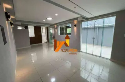 Sobrado com 3 dormitórios, 229 m² - venda por r$ 1.400.000,00 ou aluguel por r$ 6.470,00/mês - jardim - santo andré/sp