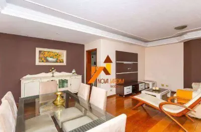 Apartamento com 3 dormitórios, 150 m² - venda por r$ 1.100.000,00 ou aluguel por r$ 7.232,00/mês - jardim - santo andré/sp