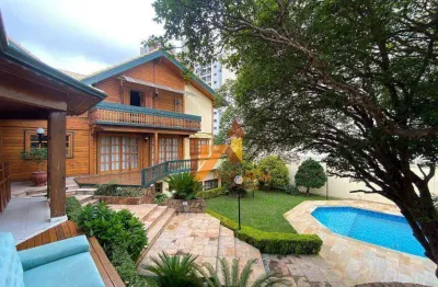 Sobrado com 5 dormitórios, 540 m² - venda por r$ 4.800.000,00 ou aluguel por r$ 23.620,00/mês - jardim bela vista - santo andré/sp