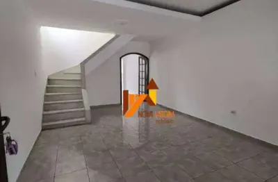 Sobrado com 3 dormitórios, 168 m² - venda por r$ 955.000,00 ou aluguel por r$ 4.400,00/mês - campestre - santo andré/sp