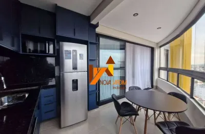 Apartamento com 2 dormitórios para alugar, 90 m² por r$ 8.272,00/mês - jardim - santo andré/sp