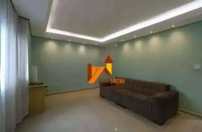 Casa com 3 dormitórios para alugar, 110 m² por r$ 3.225,00/mês - vila bela vista - santo andré/sp