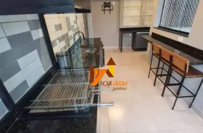 Apartamento com 2 dormitórios para alugar, 100 m² por r$ 4.425,00/mês - campestre - santo andré/sp