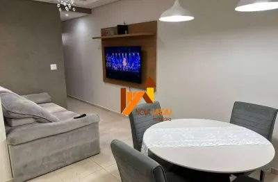 Apartamento com 2 dormitórios para alugar, 55 m² por r$ 2.158,00/mês - vila tibiriçá - santo andré/sp