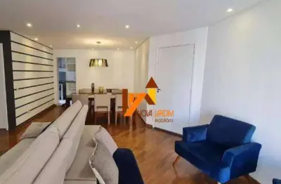 Apartamento com 3 dormitórios para alugar, 118 m² por r$ 7.040,00/mês - centro - santo andré/sp