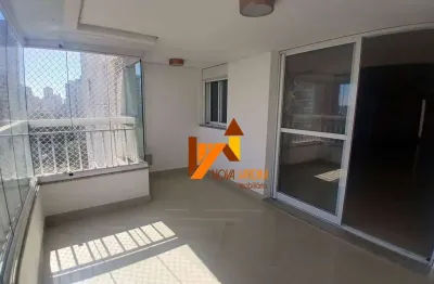 Apartamento com 3 dormitórios para alugar, 175 m² por r$ 10.148,00/mês - jardim - santo andré/sp