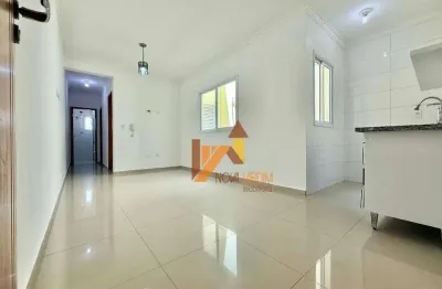 Cobertura com 2 dormitórios para alugar, 110 m² por r$ 2.130,00/mês - vila príncipe de gales - santo andré/sp