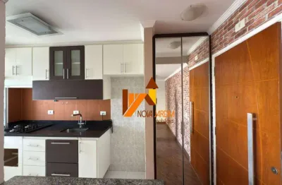 Apartamento com 2 dormitórios para alugar, 56 m² por r$ 2.660,48/mês - vila américa - santo andré/sp