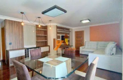 Apartamento com 4 dormitórios para alugar, 130 m² por r$ 8.260,00/mês - jardim - santo andré/sp