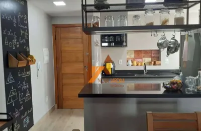 Apartamento com 2 dormitórios à venda, 60 m² por r$ 530.000,00 - vila leopoldina - santo andré/sp