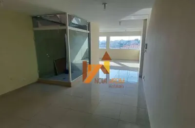 Sala para alugar, 50 m² por r$ 2.100,00/mês - jardim stella - santo andré/sp