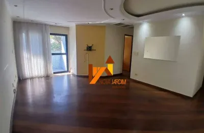 Apartamento com 3 dormitórios para alugar, 89 m² por r$ 4.530,00/mês - jardim - santo andré/sp