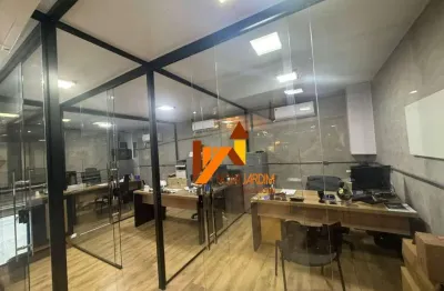 Galpão para alugar, 637 m² por r$ 24.400,00/mês - jardim - santo andré/sp