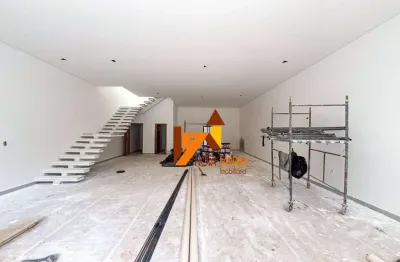 Salão para alugar, 300 m² por r$ 18.200,00/mês - vila bastos - santo andré/sp