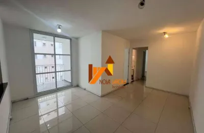 Apartamento com 2 dormitórios para alugar, 64 m² por r$ 3.254,00/mês - jardim - santo andré/sp