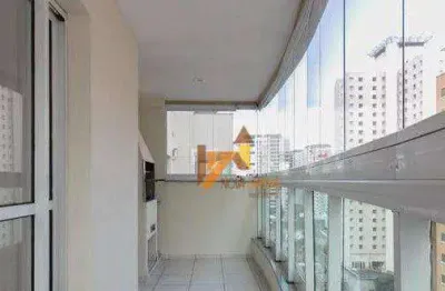 Apartamento com 2 dormitórios para alugar, 130 m² por r$ 5.758,00/mês - jardim bela vista - santo andré/sp