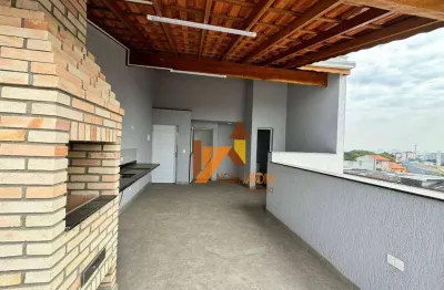 Cobertura com 2 dormitórios à venda, 138 m² por r$ 830.000,00 - santa maria - santo andré/sp