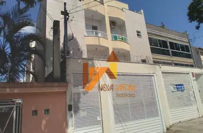 Cobertura com 3 dormitórios à venda, 150 m² por r$ 650.000,00 - jardim santo andré - santo andré/sp