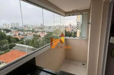 Apartamento com 2 dormitórios à venda, 43 m² por r$ 405.000,00 - jardim - santo andré/sp