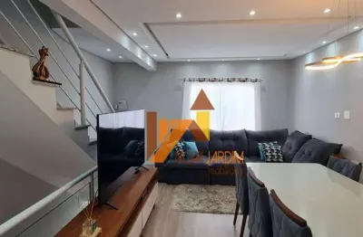 Casa com 2 dormitórios à venda, 123 m² por r$ 560.000,00 - parque novo oratório - santo andré/sp