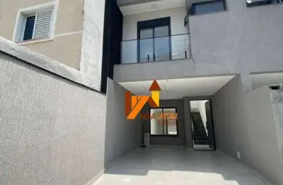 Sobrado com 3 dormitórios à venda, 135 m² por r$ 1.000.000,00 - vila bastos - santo andré/sp