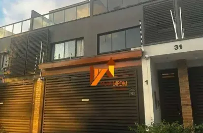 Sobrado com 2 dormitórios à venda, 125 m² por r$ 850.000,00 - vila alzira - santo andré/sp