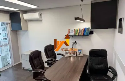 Sala à venda, 32 m² por r$ 380.000,00 - jardim - santo andré/sp