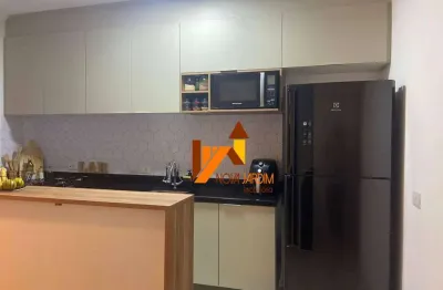 Apartamento com 2 dormitórios à venda, 50 m² por r$ 370.000,00 - utinga - santo andré/sp