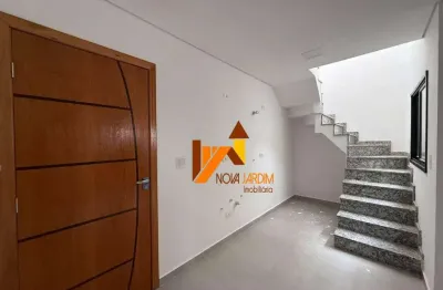 Cobertura com 2 dormitórios à venda, 86 m² por r$ 387.000,00 - jardim do estádio - santo andré/sp