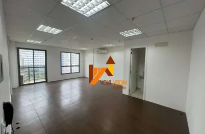 Sala para alugar, 37 m² por r$ 2.965,00/mês - jardim - santo andré/sp