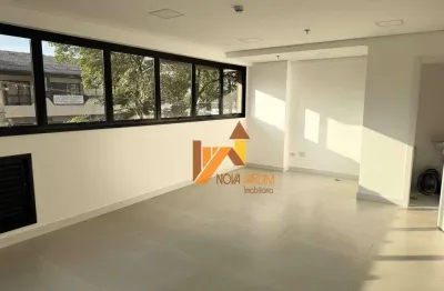 Sala para alugar, 33 m² por r$ 2.900,00/mês - vila assunção - santo andré/sp