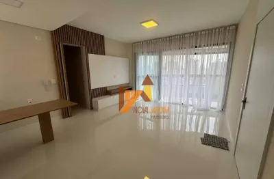 Apartamento com 2 dormitórios para alugar, 90 m² por r$ 7.872,00/mês - jardim - santo andré/sp