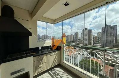Apartamento com 2 dormitórios para alugar, 78 m² por r$ 5.098,00/mês - jardim - santo andré/sp
