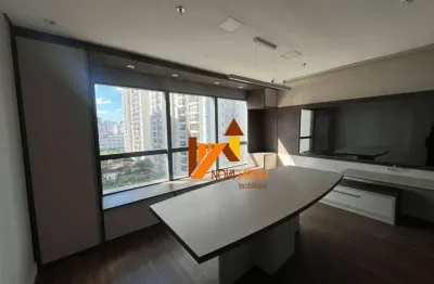 Sala para alugar, 37 m² por r$ 2.980,00/mês - jardim - santo andré/sp